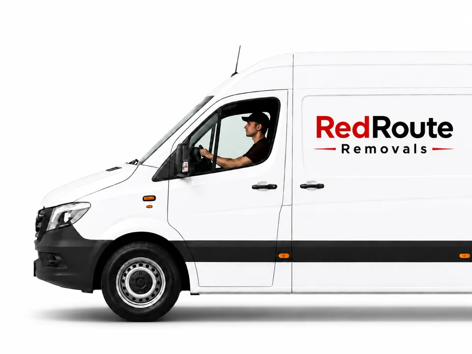 RedRoute removals van